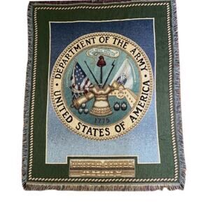 Throw Blanket Hanging Wall Tapestry Department of the US Army